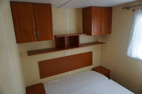 Chambre du mobil home occasion 3 chambres IRM Super Altair 2002
