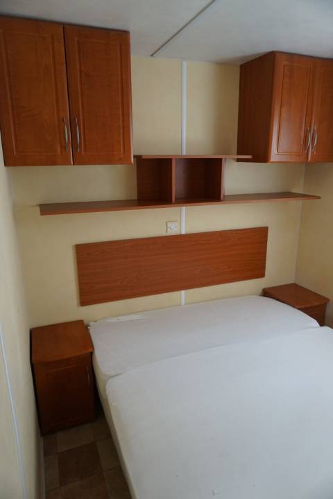 Chambre du mobil home occasion 3 chambres IRM Super Altair 2002
