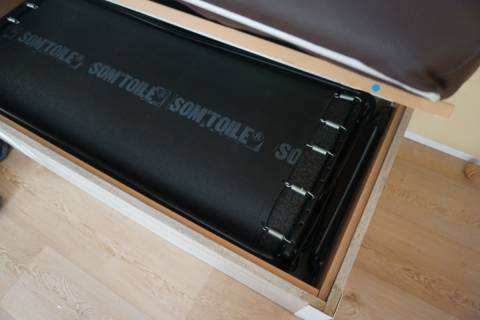 Banquette convertible du mobil home occasion IRM Super Mercure Provence 2003
