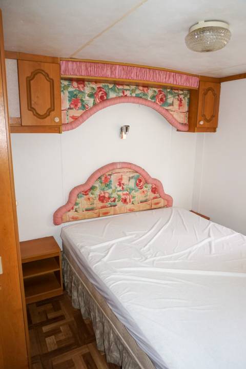 Chambre parent du mobil home ABI Montrose 2003 - 2 chambres