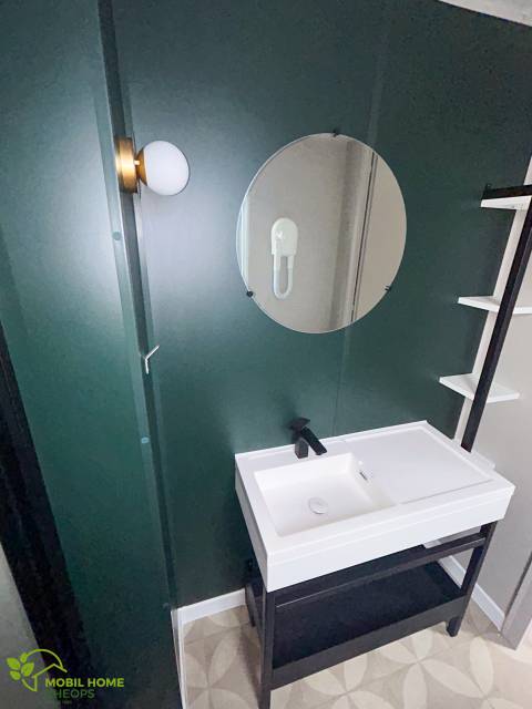 Salle de bain du mobil home O'HARA 804 2022 - 2 chambres