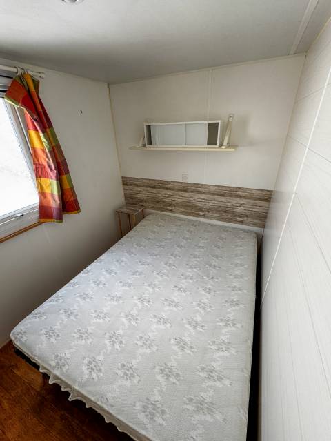 Chambre parentale du mobil home occasion O'HARA 634 2006 2 chambres