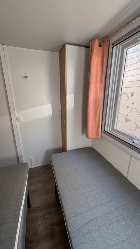 Chambre double du mobil home occasion IRM Eleganzia 2020