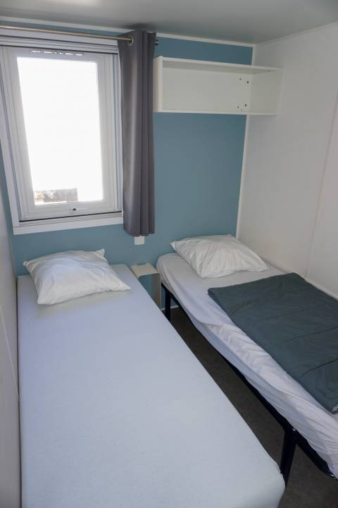 Chambre enfants du mobil home occasion IRM Super Titania 2019 3 chambres