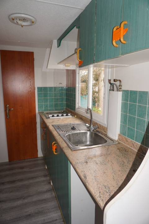 Cuisine du mobil home occasion SUN ROLLER 2 chambres