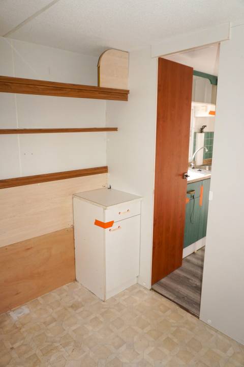 Chambre du mobil home occasion SUN ROLLER 2 chambres