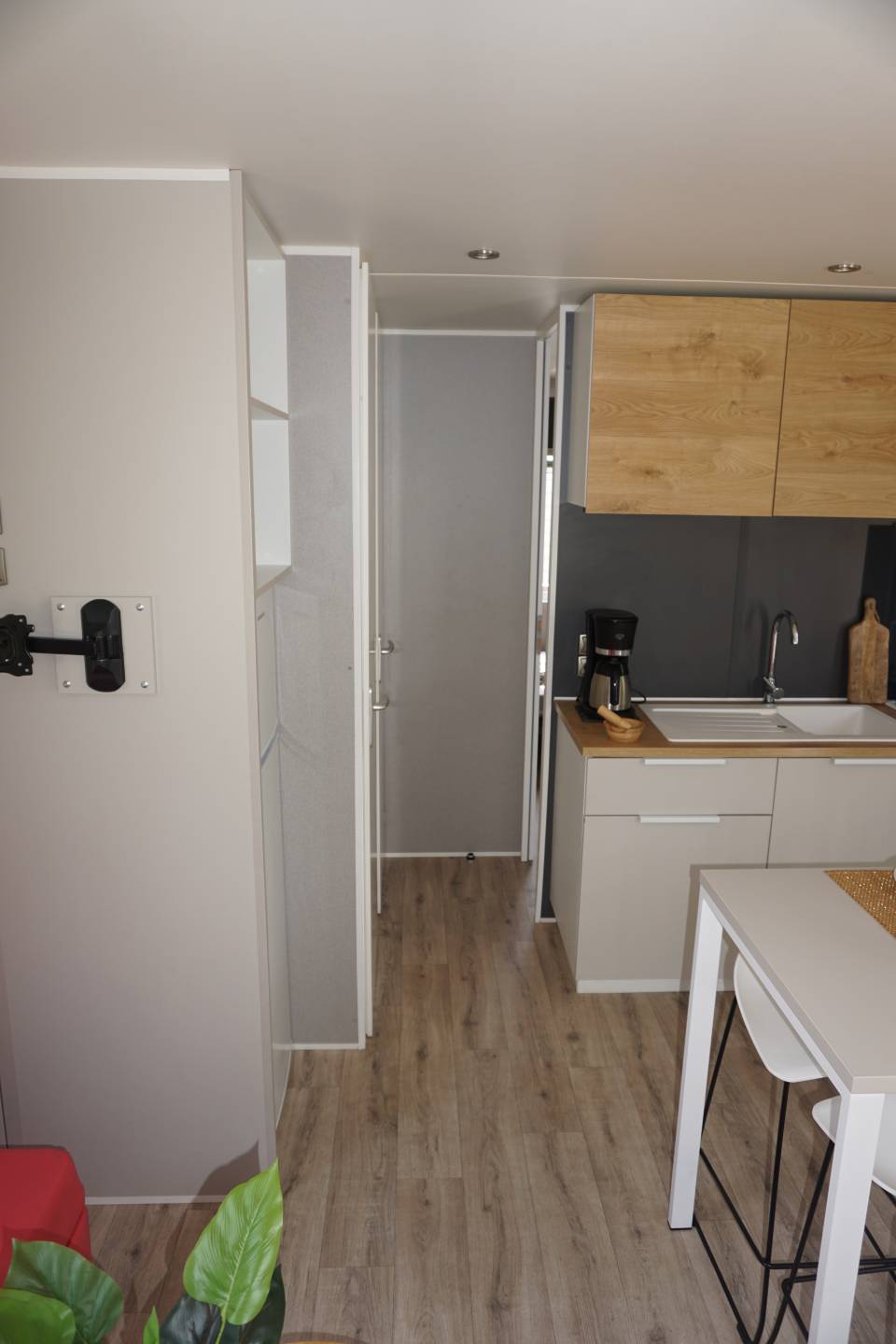 Couloir du mobil home occasion en camping 3 chambres O'HARA 884 2020