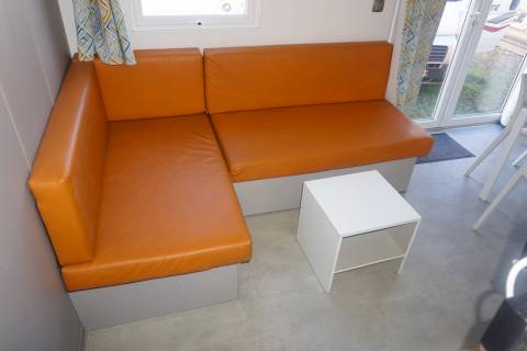 Banquette convertible du mobil home occasion O'HARA 884 3 chambres