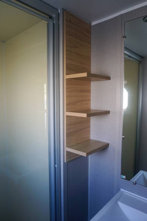 Salle d'eau du mobil home occasion O'HARA 884 3 chambres